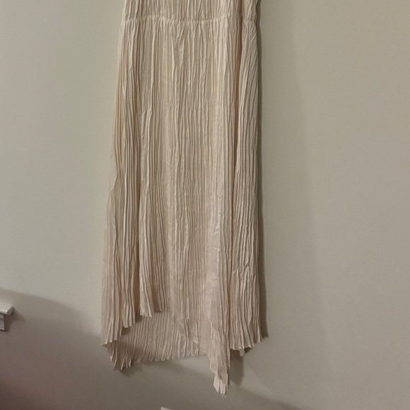NWOT Allsaints pleated asymmetric dress - L - Picture 4 of 4
